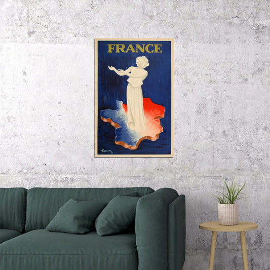 1937 Visit France Country Vintage Style Travel Poster Wall Art Print Home Wall Decor - xonomax