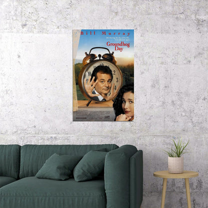 Groundhog Day Movie Comedy Drama Fantasy Poster Wall Art Print Home Wall Decor - xonomax