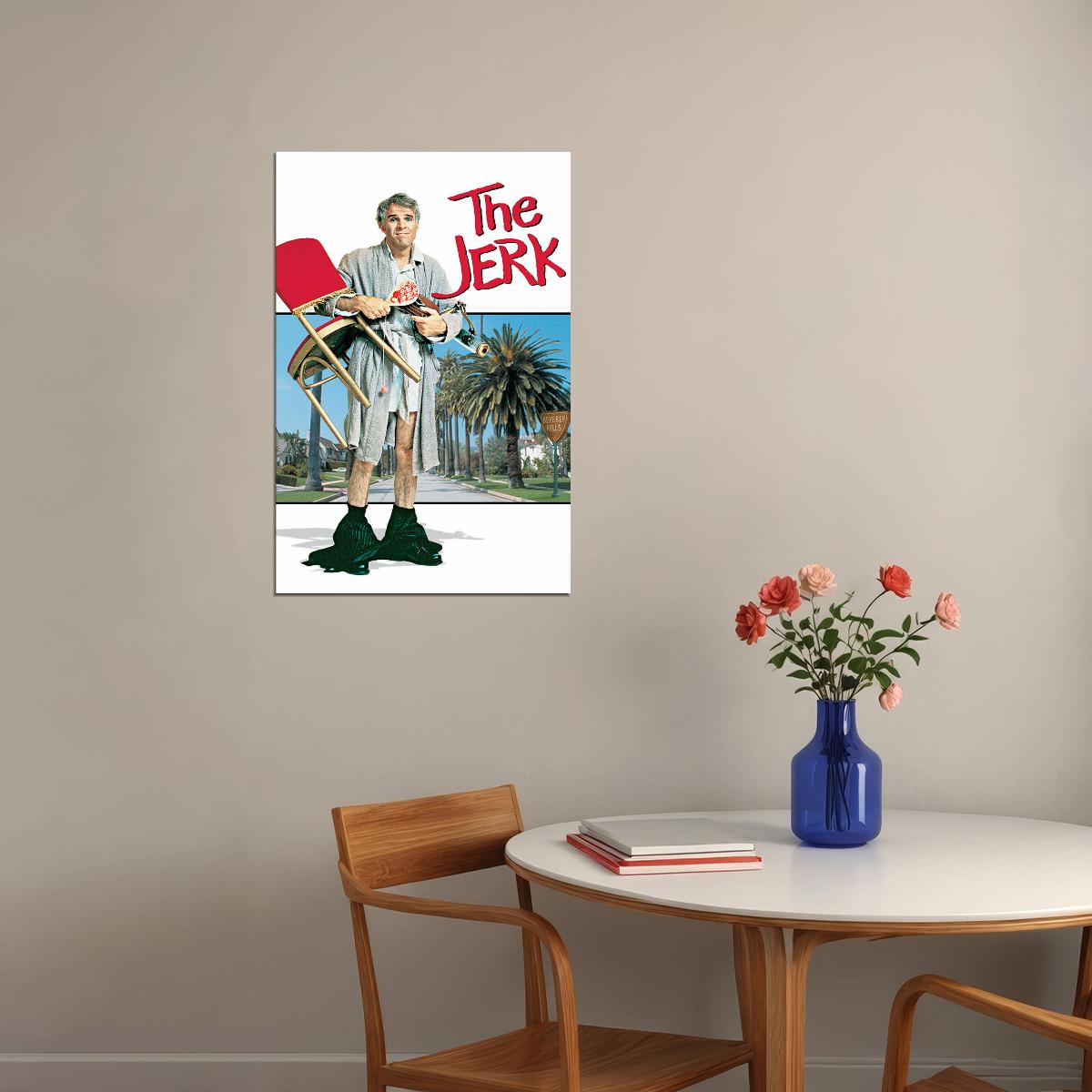 The Jerk Movie Action Comedy Adventure Poster Wall Art Print Home Wall Decor - xonomax