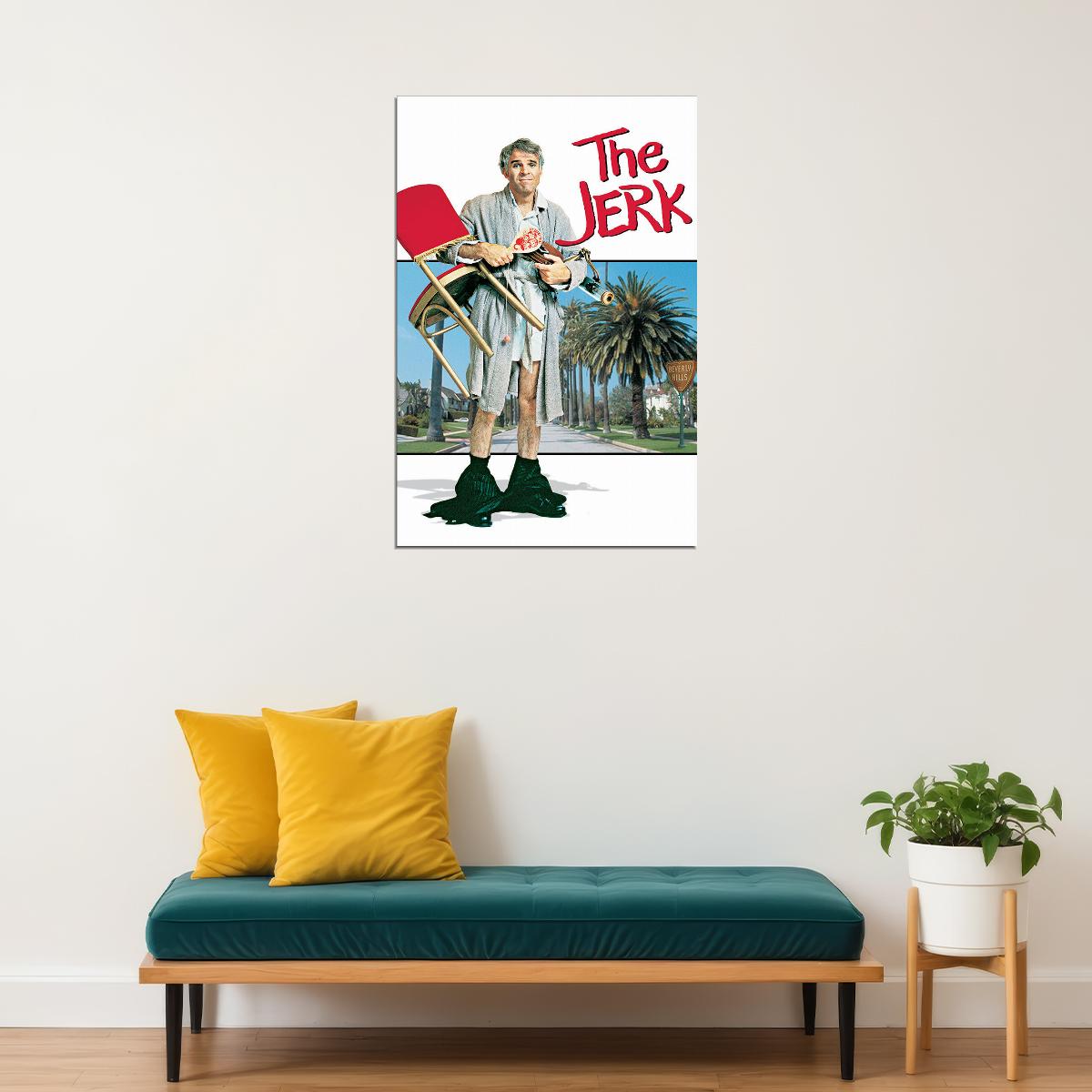The Jerk Movie Action Comedy Adventure Poster Wall Art Print Home Wall Decor - xonomax