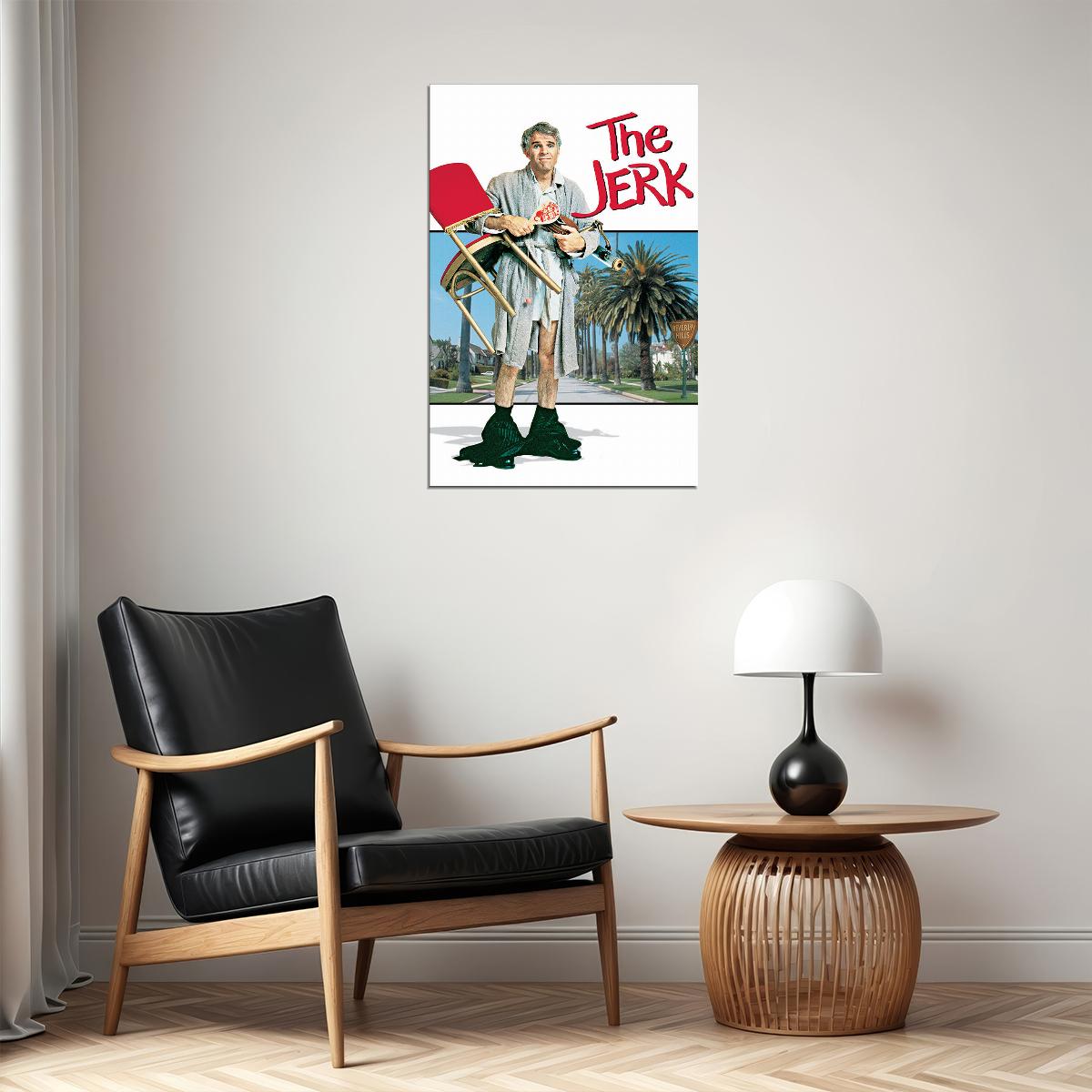The Jerk Movie Action Comedy Adventure Poster Wall Art Print Home Wall Decor - xonomax