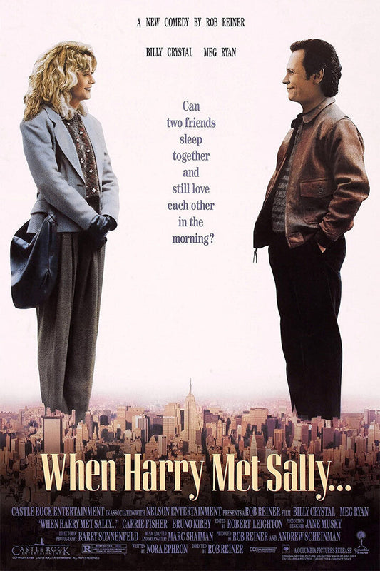When Harry Met Sally Movie Comedy Drama Romance Poster Wall Art Print Home Wall Decor - xonomax