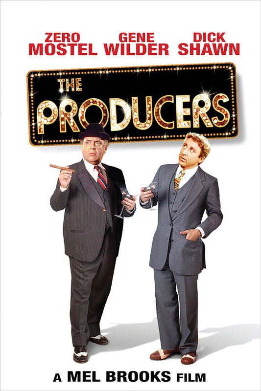 The Producers Movie Comedy Musical Crime Poster Wall Art Print Home Wall Decor - xonomax