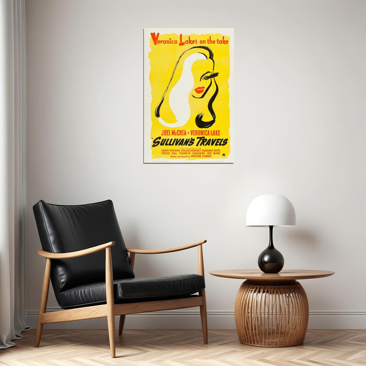Sullivan's Travels Movie Adventure Comedy Drama Poster Wall Art Print Home Wall Decor - xonomax