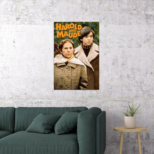 Harold And Maude Movie Comedy Drama Romantic Poster Wall Art Print Home Wall Decor - xonomax