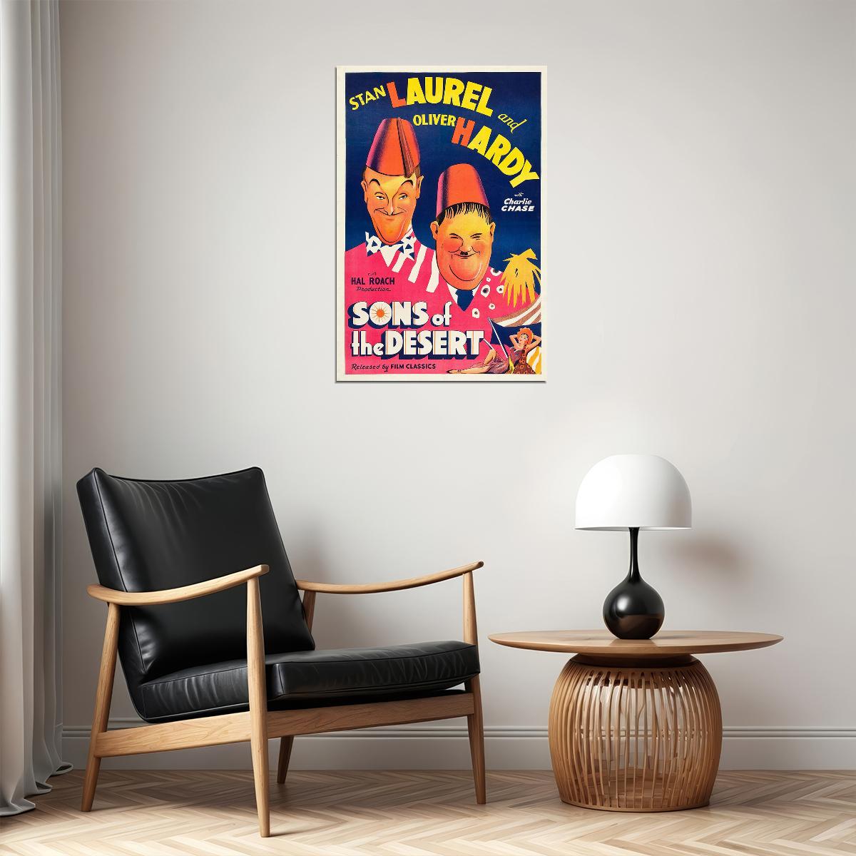 Sons Of The Desert Movie Comedy Family Poster Wall Art Print Home Wall Decor - xonomax