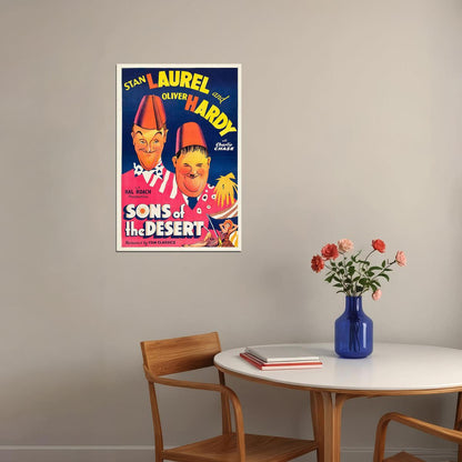 Sons Of The Desert Movie Comedy Family Poster Wall Art Print Home Wall Decor - xonomax
