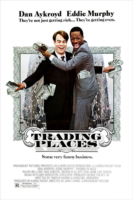 Trading Places Movie Comedy Adventure Poster Wall Art Print Home Wall Decor