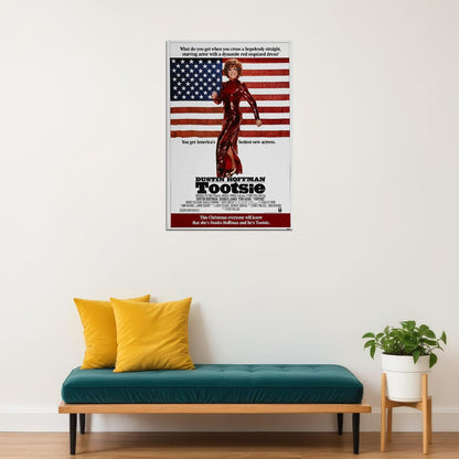 Tootsie Movie Comedy Drama Romance Poster Wall Art Print Home Wall Decor - xonomax