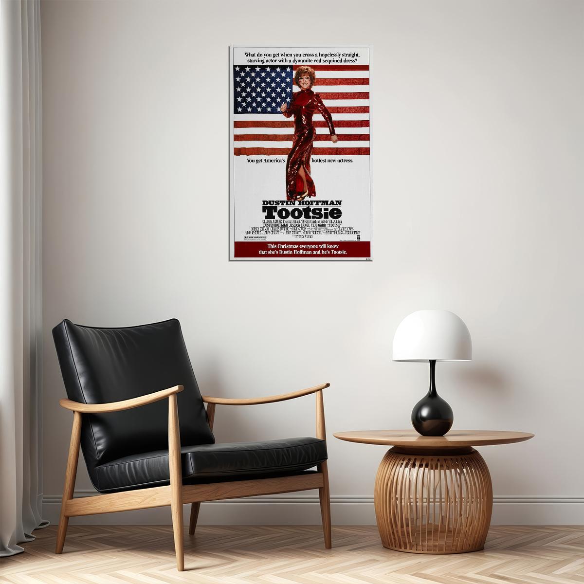 Tootsie Movie Comedy Drama Romance Poster Wall Art Print Home Wall Decor - xonomax