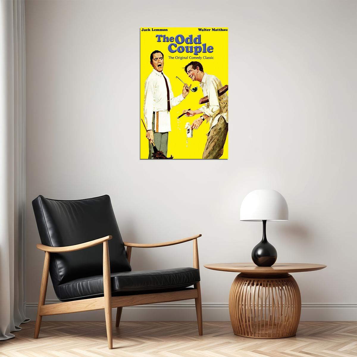 The Odd Couple Movie Comedy Action Poster Wall Art Print Home Wall Decor - xonomax