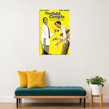 The Odd Couple Movie Comedy Action Poster Wall Art Print Home Wall Decor - xonomax