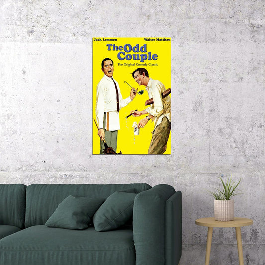The Odd Couple Movie Comedy Action Poster Wall Art Print Home Wall Decor - xonomax