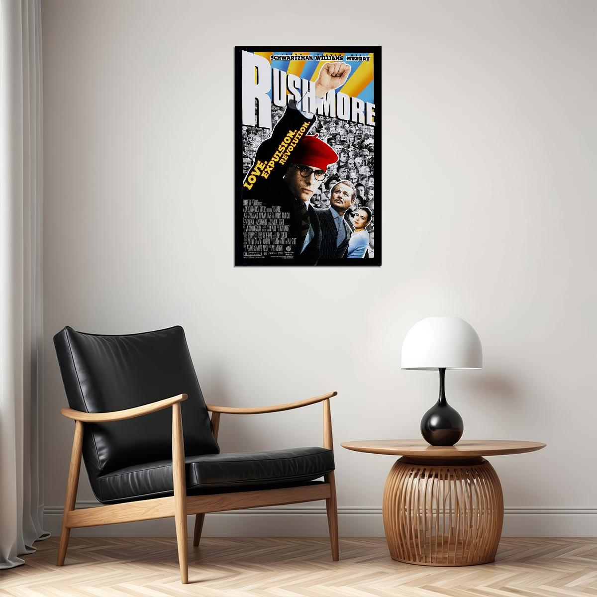 Rushmore Movie Comedy Romance Drama Poster Wall Art Print Home Wall Decor