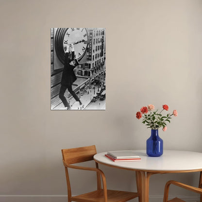 Safety Last! Movie Action Comedy Thriller Poster Wall Art Print Home Wall Decor