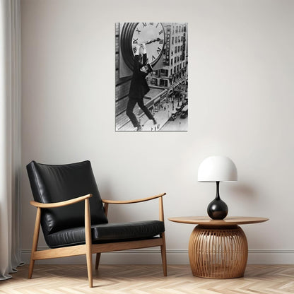 Safety Last! Movie Action Comedy Thriller Poster Wall Art Print Home Wall Decor