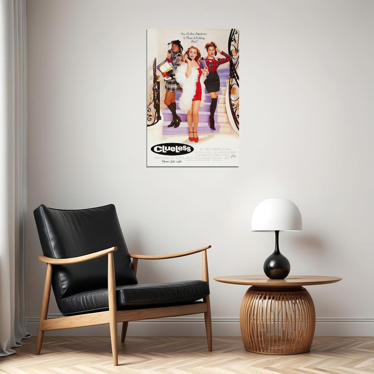 Clueless Comedy Movie Comedy Romance Poster Wall Art Print Home Wall Decor - xonomax