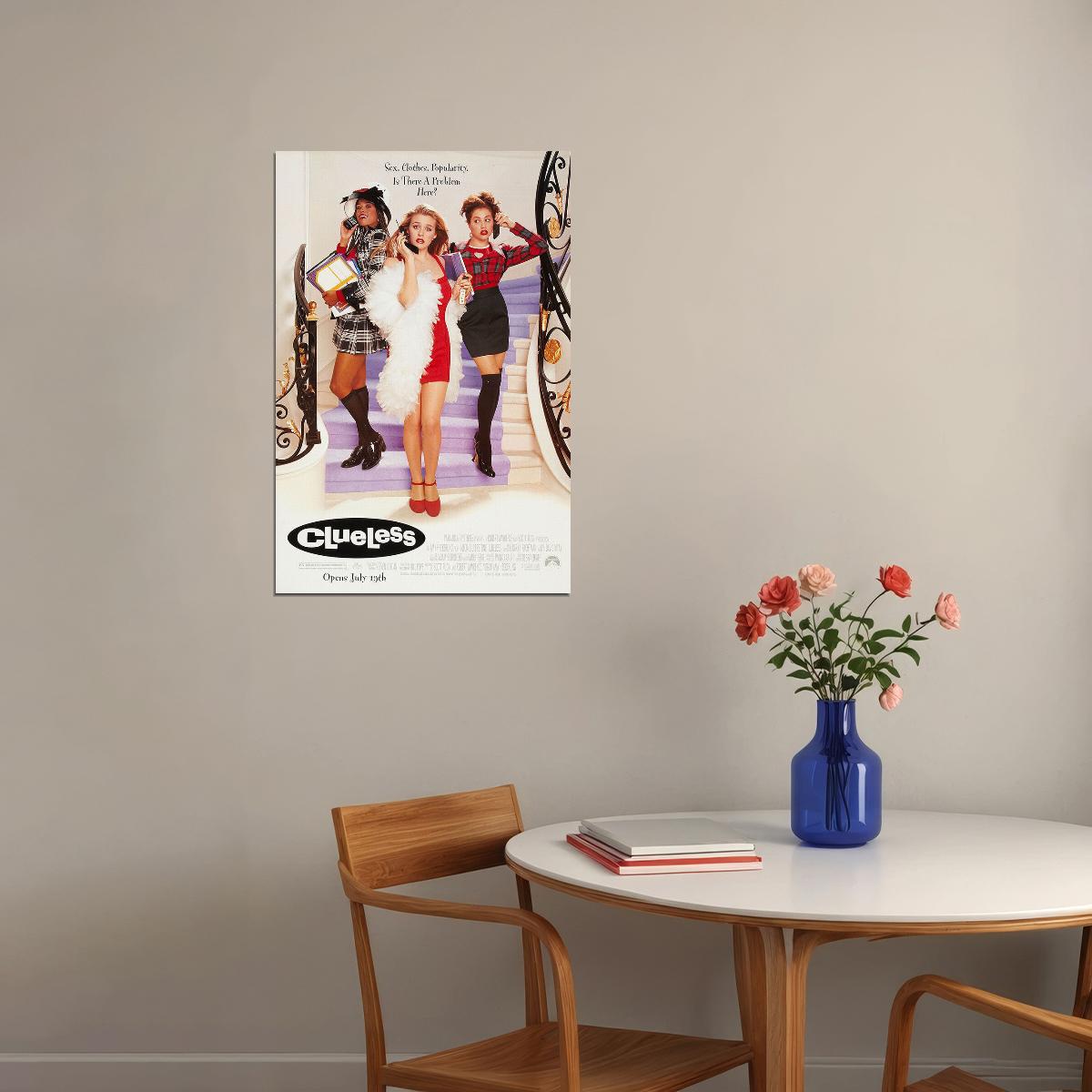 Clueless Comedy Movie Comedy Romance Poster Wall Art Print Home Wall Decor - xonomax