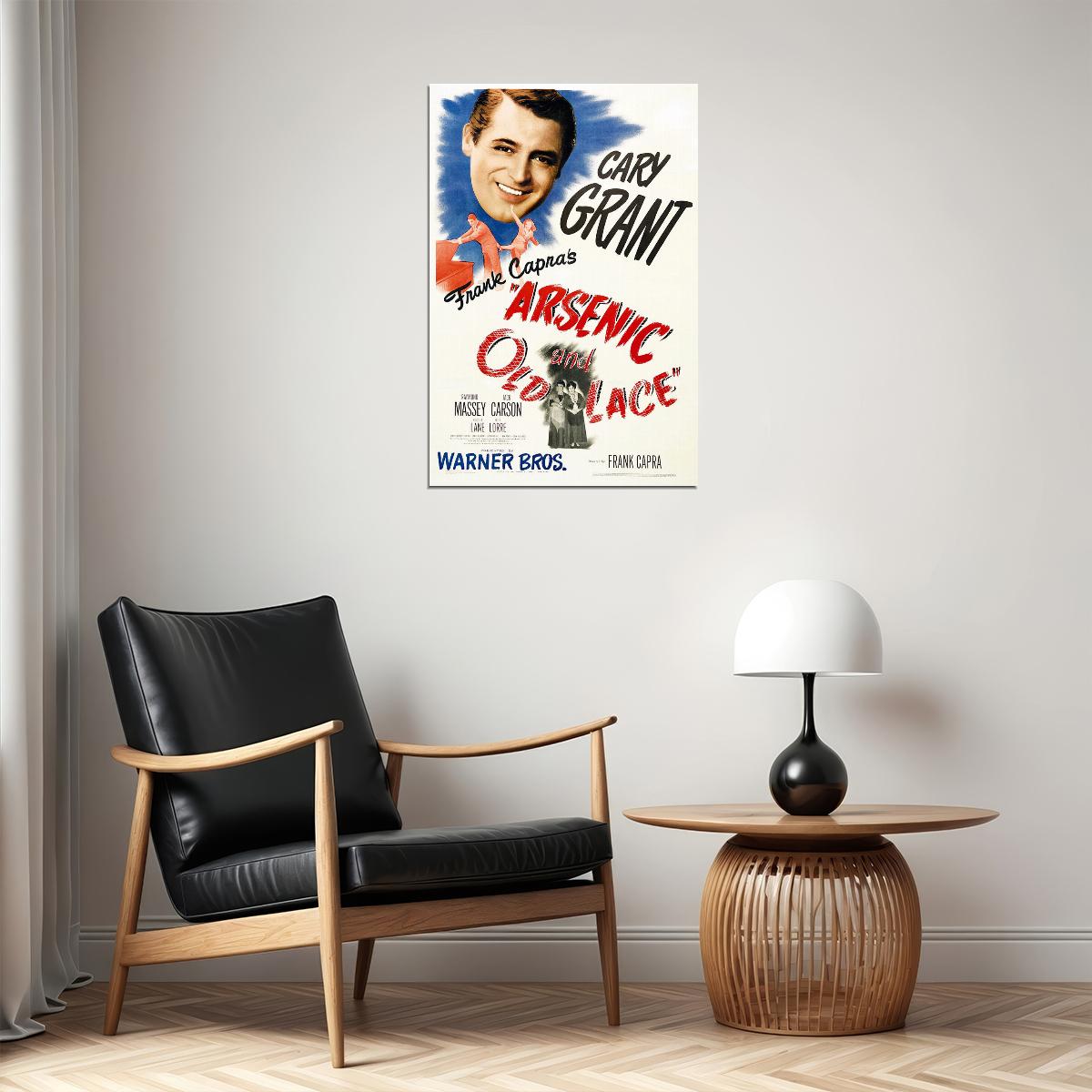 Arsenic And Old Lace Movie Comedy Thriller Comedy Poster Wall Art Print Home Wall Decor - xonomax