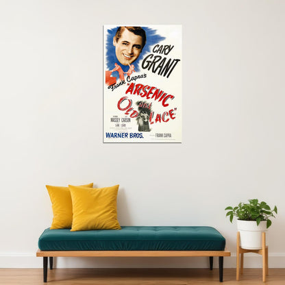 Arsenic And Old Lace Movie Comedy Thriller Comedy Poster Wall Art Print Home Wall Decor - xonomax