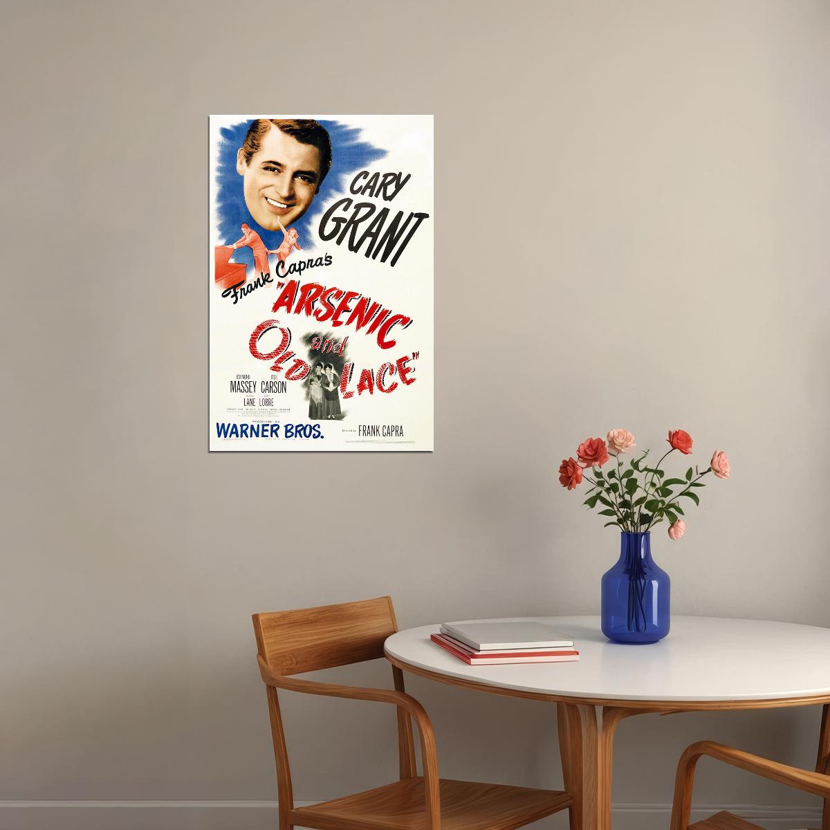 Arsenic And Old Lace Movie Comedy Thriller Comedy Poster Wall Art Print Home Wall Decor - xonomax