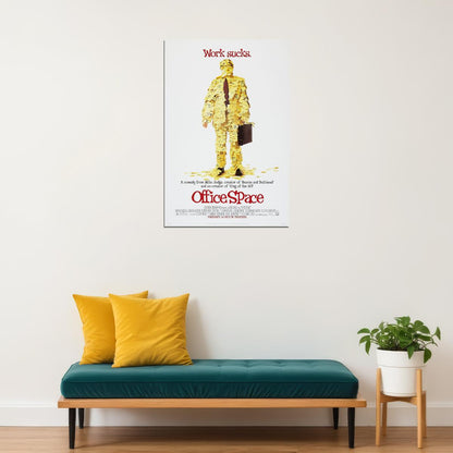 Office Space Movie Comedy Action Adventure Poster Wall Art Print Home Wall Decor - xonomax