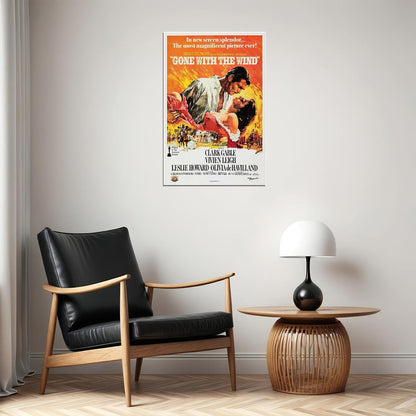 Gone With The Wind Movie Drama Romance Poster Wall Art Print Home Wall Decor