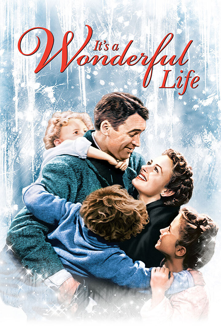 It's A Wonderful Life Movie Family Romance Fantasy Poster Wall Art Print Home Wall Decor - xonomax