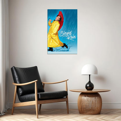 Singin' In The Rain Movie Comedy Musical Romance Poster Wall Art Print Home Wall Decor - xonomax