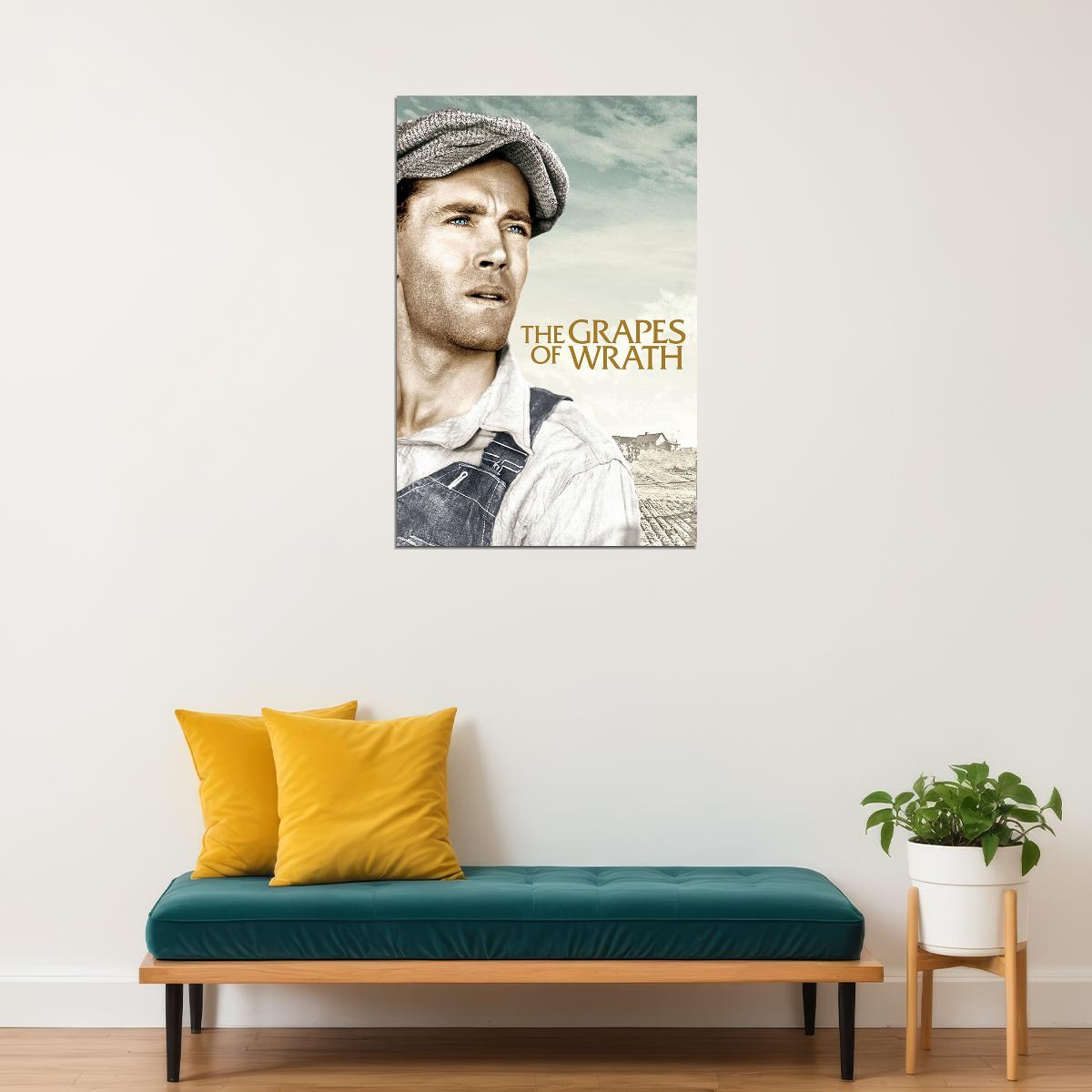 The Grapes Of Wrath Movie Drama Action Poster Wall Art Print Home Wall Decor - xonomax