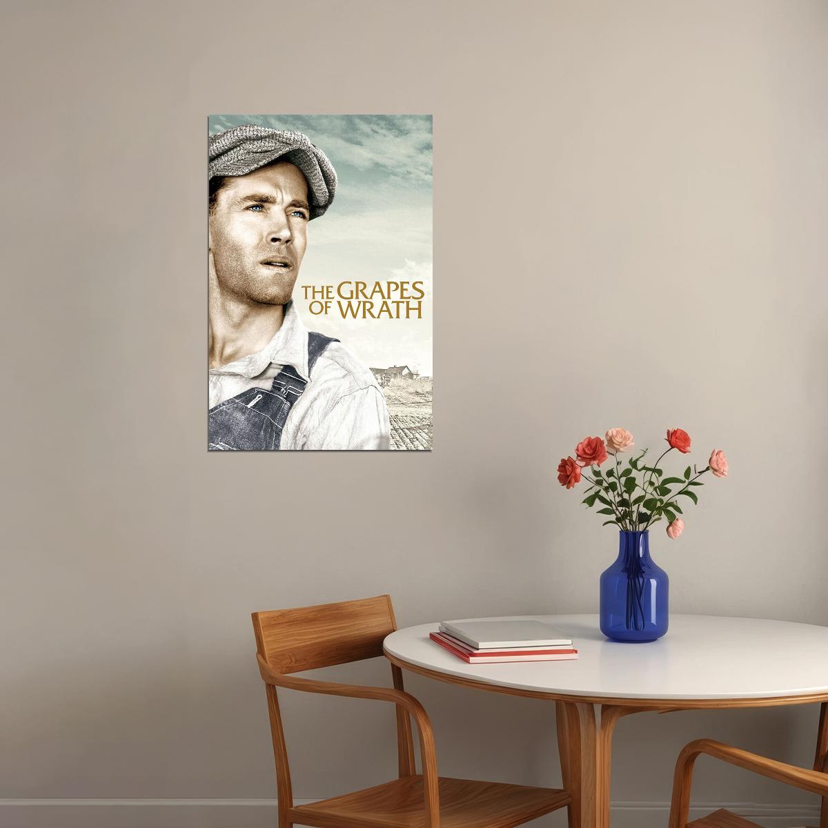 The Grapes Of Wrath Movie Drama Action Poster Wall Art Print Home Wall Decor - xonomax