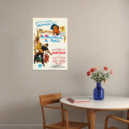 An American In Paris Movie Drama Musical Romance Poster Wall Art Print Home Wall Decor - xonomax