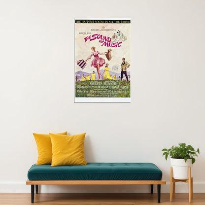 The Sound Of Music Movie Biography Drama Poster Wall Art Print Home Wall Decor - xonomax