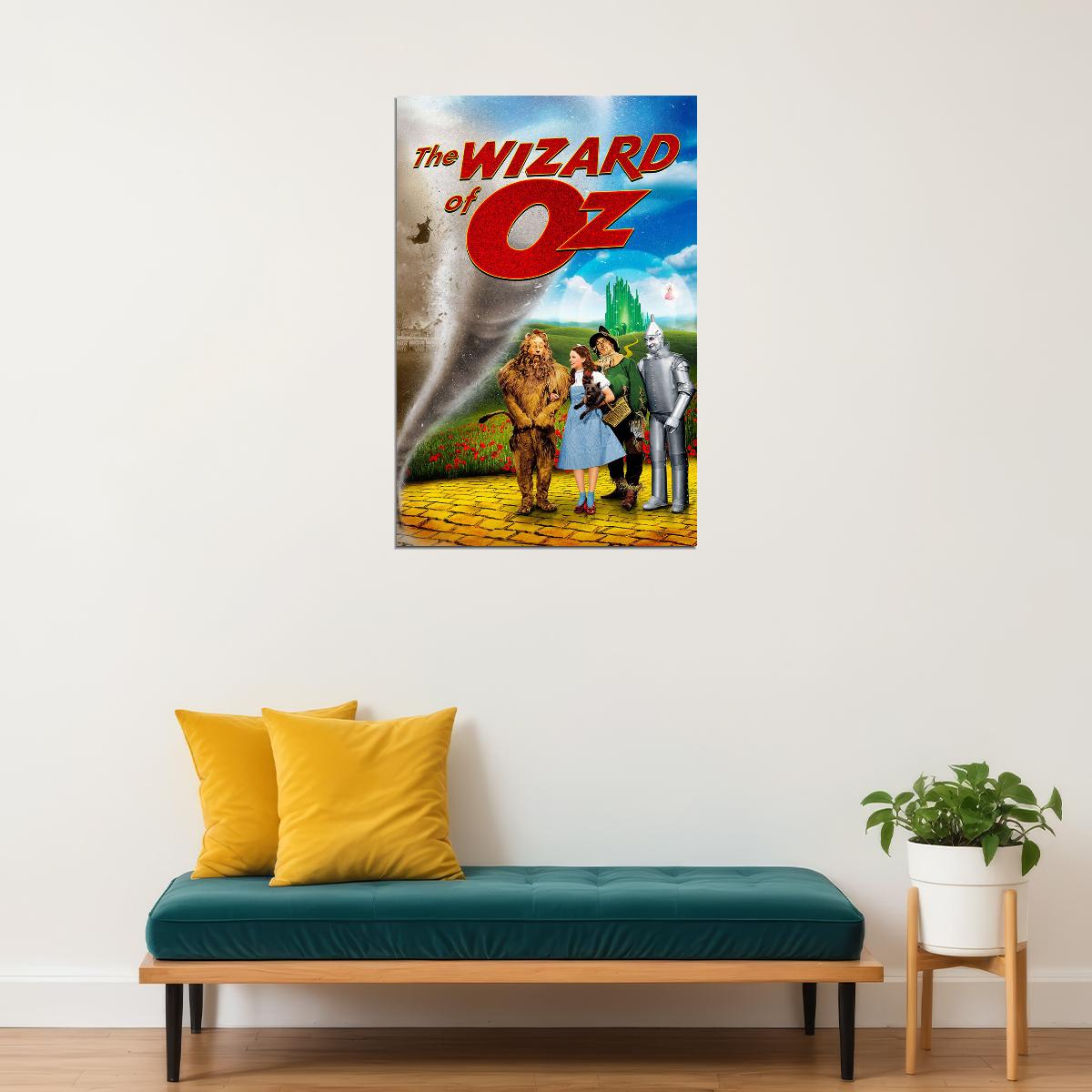 The Wizard Of Oz Movie Action Family Fantasy Poster Wall Art Print Home Wall Decor - xonomax