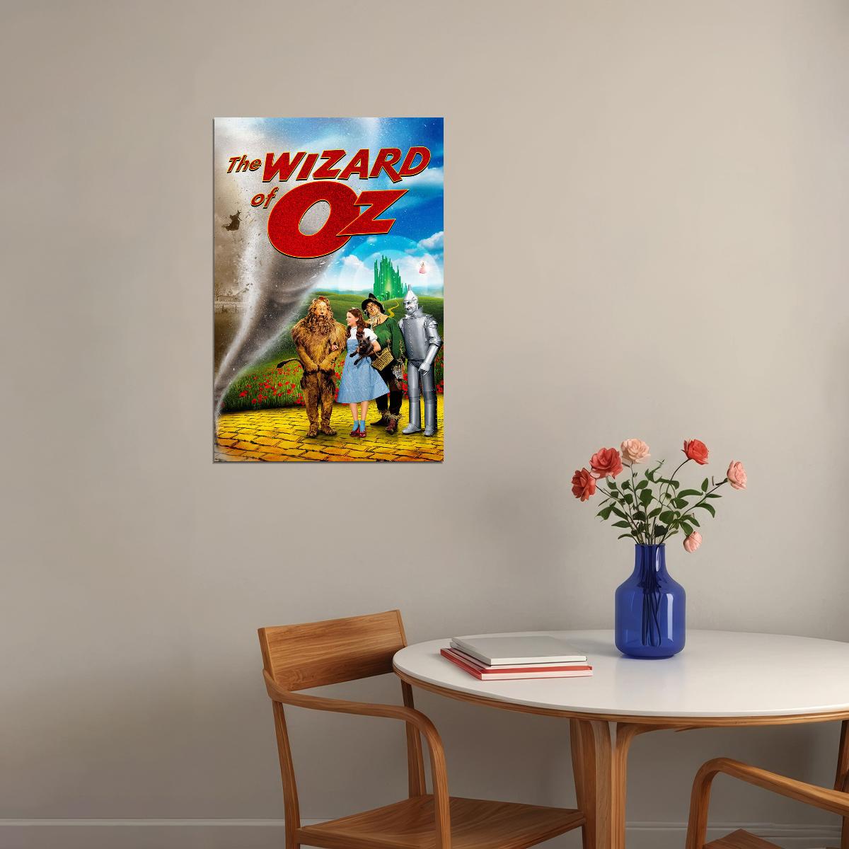 The Wizard Of Oz Movie Action Family Fantasy Poster Wall Art Print Home Wall Decor - xonomax