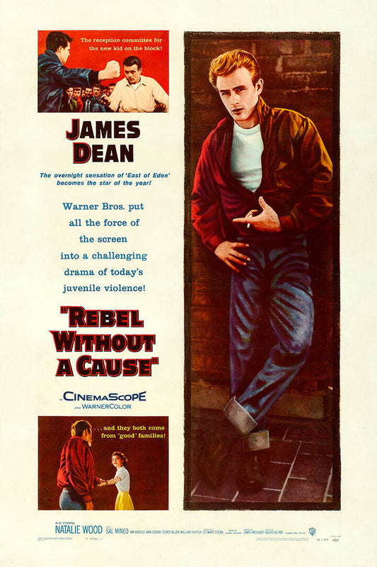 Rebel Without A Cause Movie Drama Action Poster Wall Art Print Home Wall Decor - xonomax