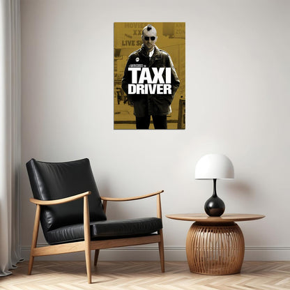 Taxi Driver 1976 Movie Crime Drama Action Poster Wall Art Print Home Wall Decor - xonomax