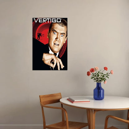 Vertigo Movie Romance Mystery Thriller Poster Wall Art Print Home Wall Decor - xonomax