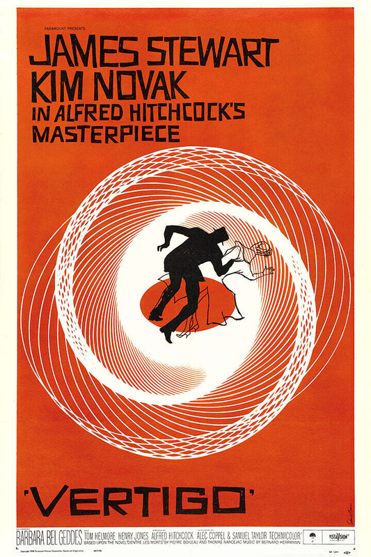 Vertigo Movie Mystery Romance Thriller Poster Wall Art Print Home Wall Decor - xonomax