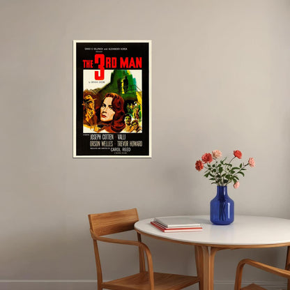 The Third Man Movie Film Noir Mystery Thriller Poster Wall Art Print Home Wall Decor - xonomax