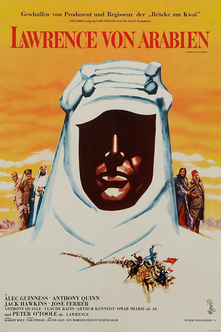 Lawrence Of Arabia Movie Adventure Biography Drama Poster Wall Art Print Home Wall Decor - xonomax