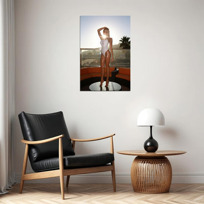 Emma Hernan American Model Social Media Personality Poster Wall Art Print Home Wall Decor - xonomax