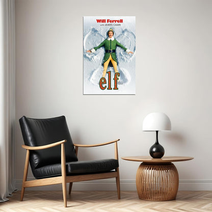 Elf Movie Comedy Family Adventure Poster Wall Art Print Home Wall Decor - xonomax