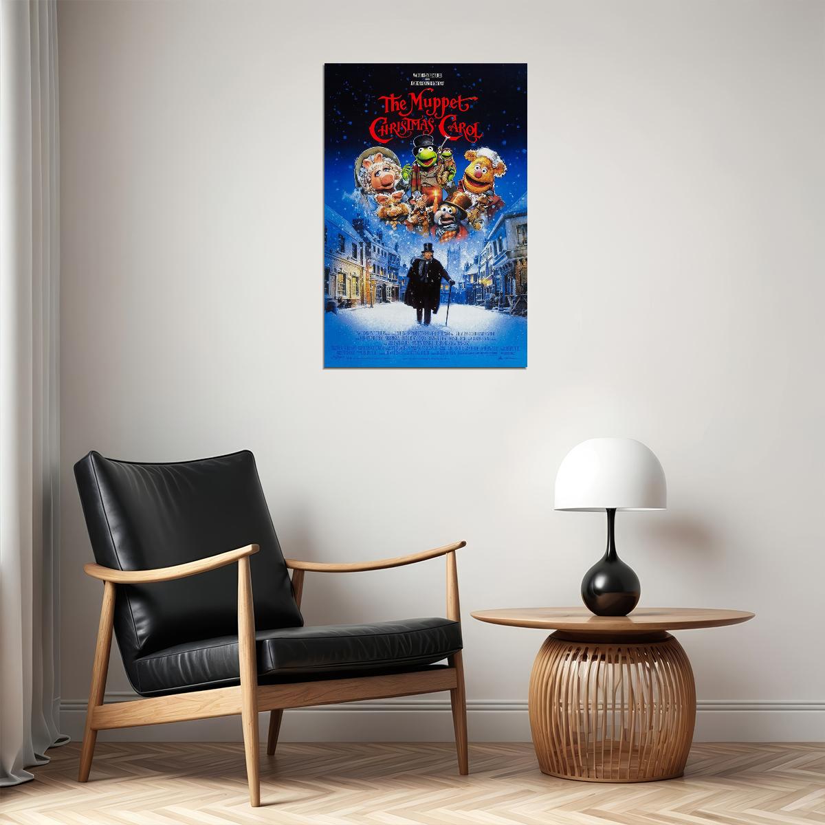 A Muppet Christmas Carol Movie Comedy Drama Family Poster Wall Art Print Home Wall Decor - xonomax
