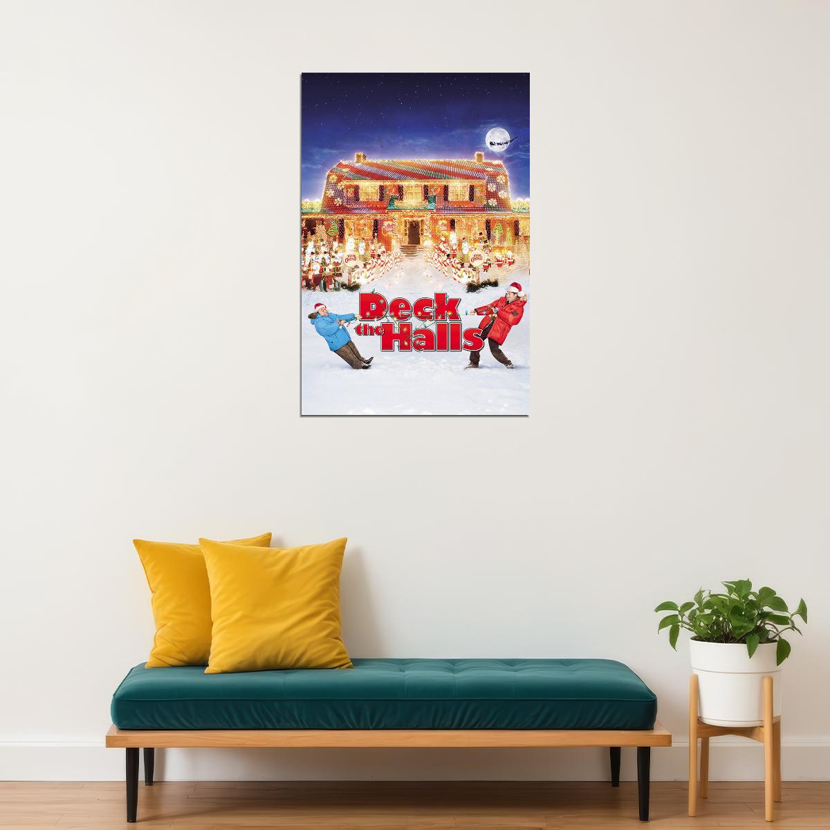 Deck The Halls Movie Comedy Family Poster Wall Art Print Home Wall Decor - xonomax