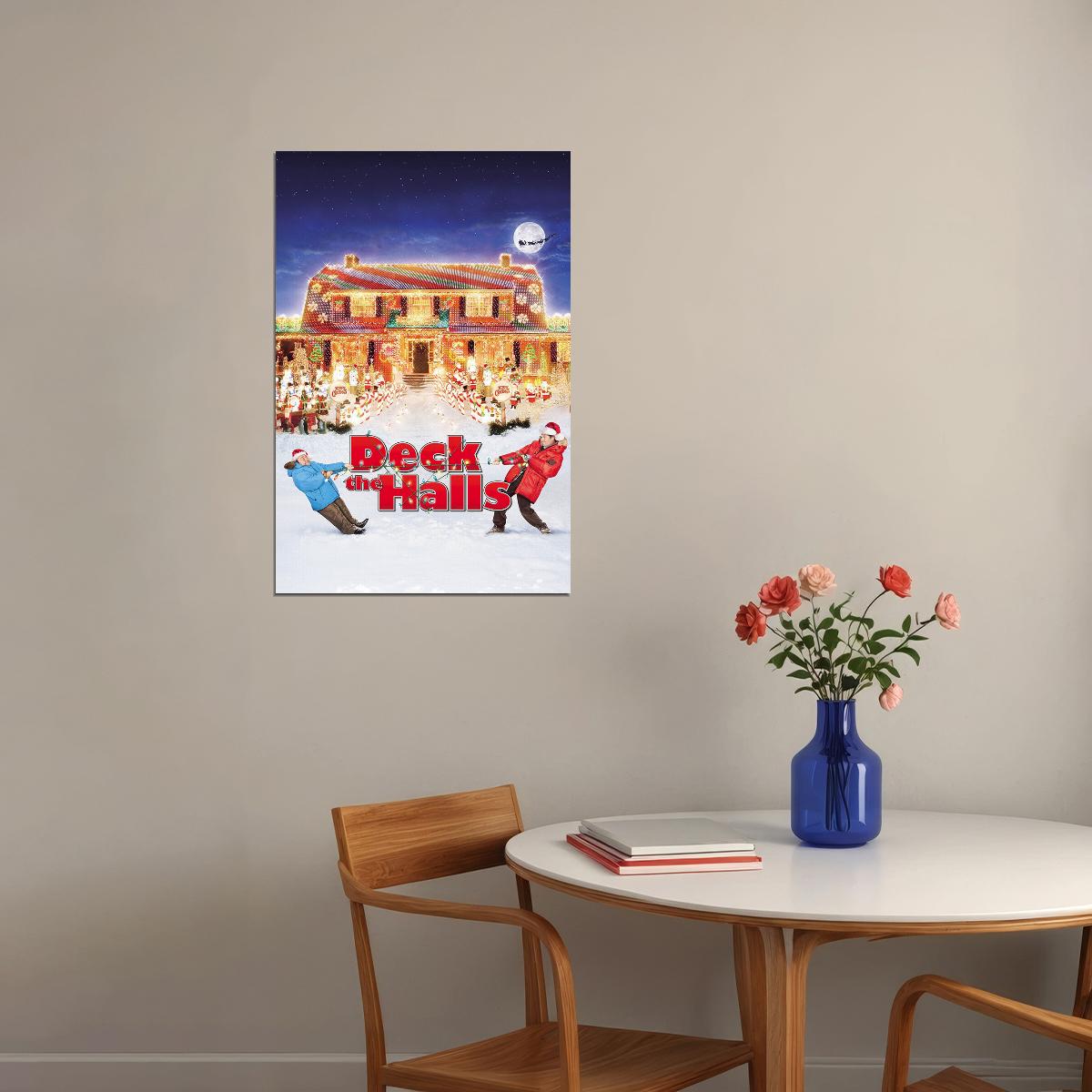Deck The Halls Movie Comedy Family Poster Wall Art Print Home Wall Decor - xonomax
