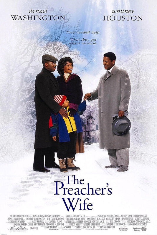The Preacher's Wife Movie Comedy Drama Fantasy Poster Wall Art Print Home Wall Decor - xonomax