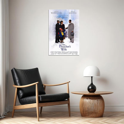 The Preacher's Wife Movie Comedy Drama Fantasy Poster Wall Art Print Home Wall Decor - xonomax
