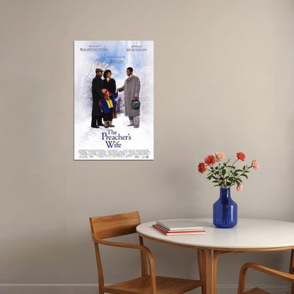 The Preacher's Wife Movie Comedy Drama Fantasy Poster Wall Art Print Home Wall Decor - xonomax