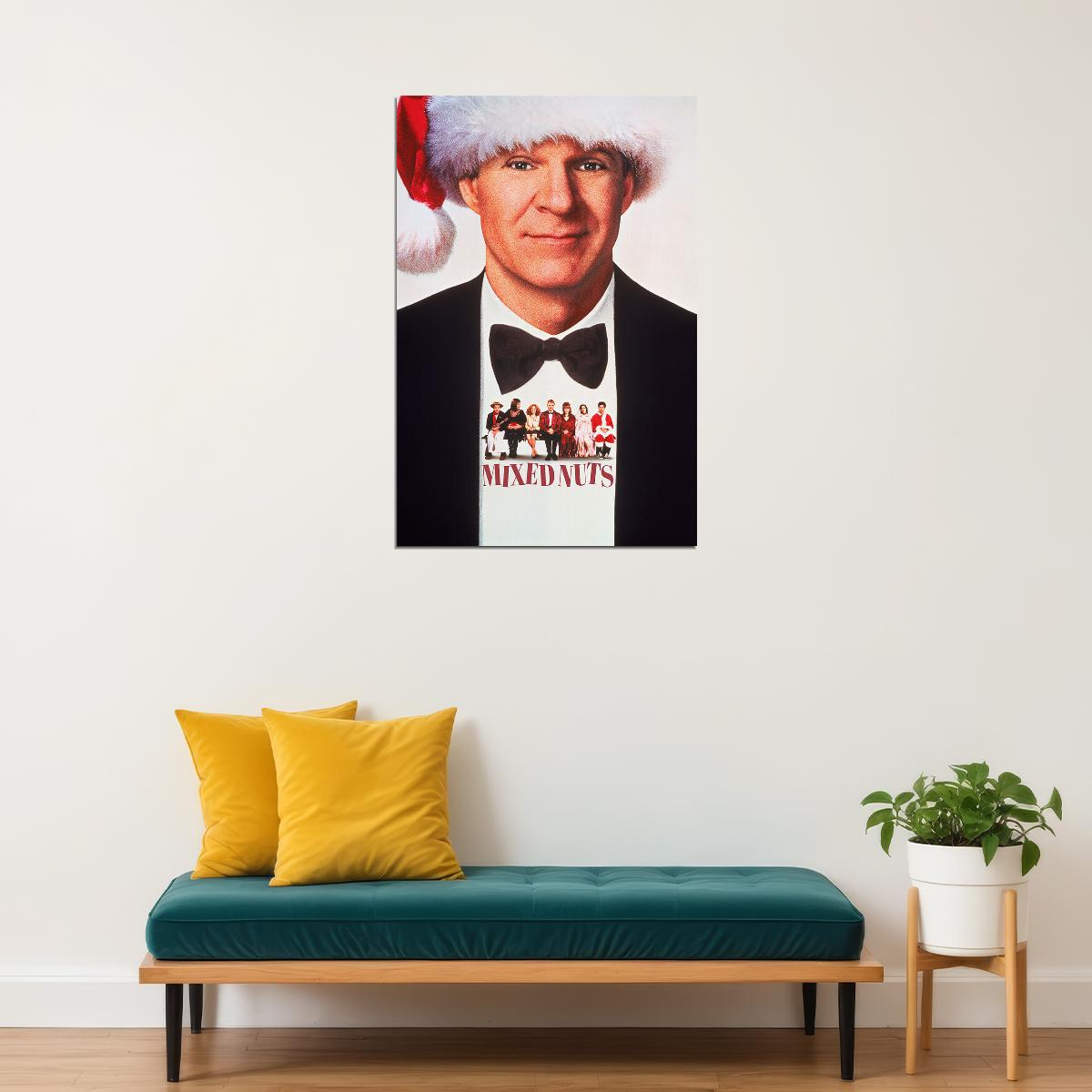 Mixed Nuts 1994 Movie Comedy Drama Poster Wall Art Print Home Wall Decor - xonomax